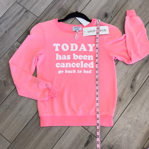 Wildfox Bright Coral Graphic Sweatshirt - Picture 10 of 14